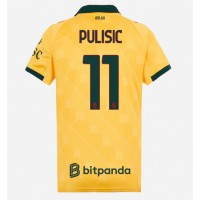 Stroje piłkarskie AC Milan Christian Pulisic #11 Koszulka Trzeciej dla damskie 2025-26 Krótki Rękaw